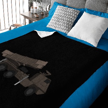 Discover Avibras ASTROS Rocket Launcher Baby Blankets