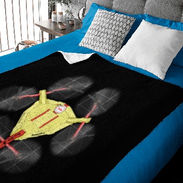 Discover drone / UAV top view Baby Blankets