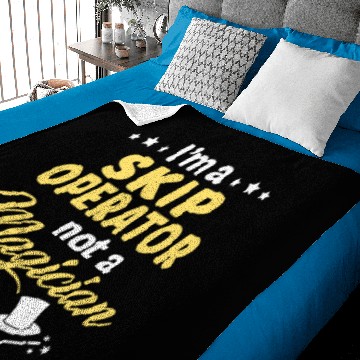 Discover Skip Operator Baby Blankets