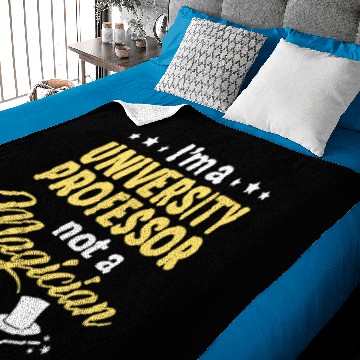 Discover University Professor Baby Blankets
