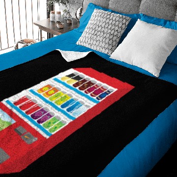 Discover Drink Vending Machine Baby Blankets