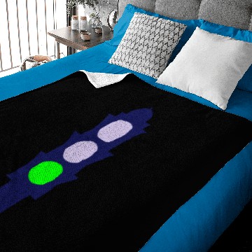 Discover Traffic light (green) Baby Blankets
