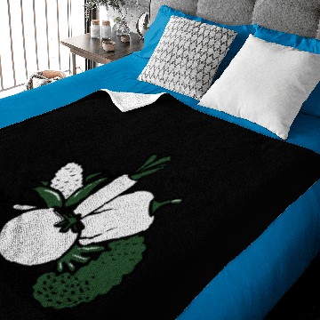 Discover vegetable design Baby Blankets