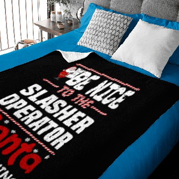 Discover Slasher Operator Baby Blankets