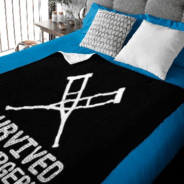 Discover I Survived Foot Surgery Baby Blankets