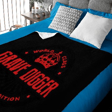 Discover World class grave digger limited edition Baby Blankets