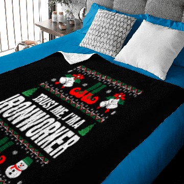 Discover Trust me, I'M A Ironworker Baby Blankets