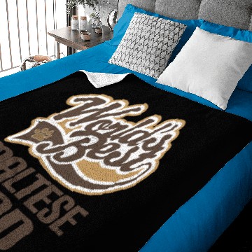 Discover Maltese Dog Dad Baby Blankets