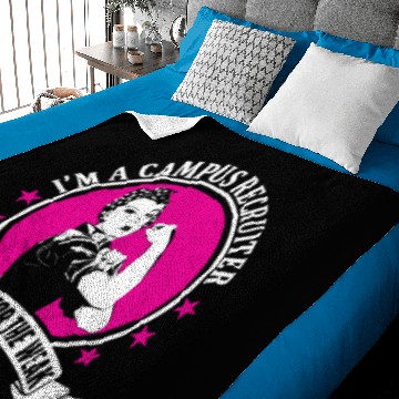 Discover Campus Recruiter Baby Blankets