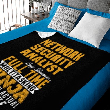 Discover Network Security Analyst Baby Blankets