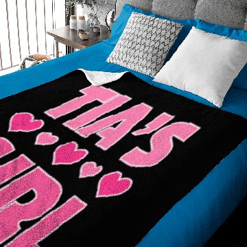 Discover Tia's Girl Niece Gift Baby Blankets