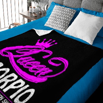 Discover Queen Scorpio Baby Blankets