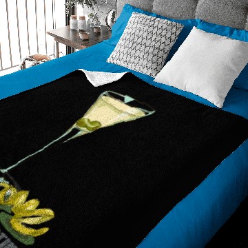 Discover Vodka Martini Baby Blankets