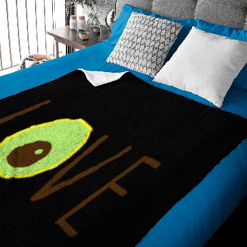 Discover Avocado Love Baby Blankets