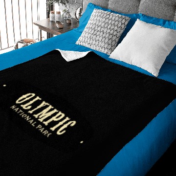 Discover Olympic National Park Baby Blankets