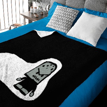 Discover Icon Sticker Salty Baby Blankets