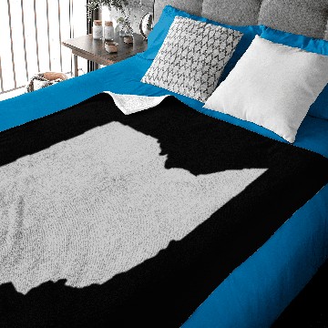 Discover State of Ohio solid Baby Blankets