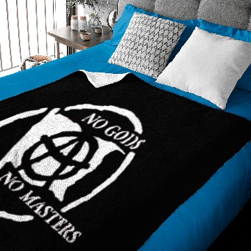 Discover No Gods No Masters Baby Blankets