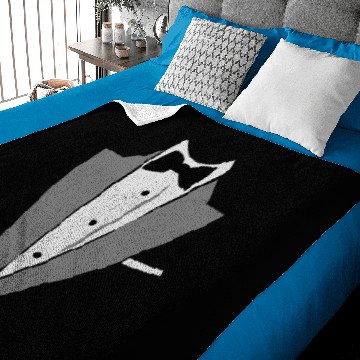 Discover Hilarious Tuxedo Baby Blankets