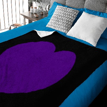 Discover Love - Purple Baby Blankets