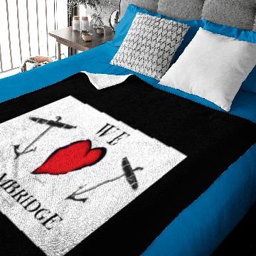 Discover love cambridge Baby Blankets