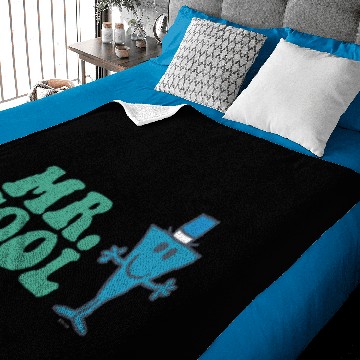 Discover Mr. Cool | Logo Design Baby Blankets