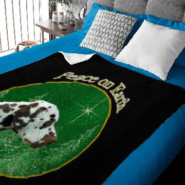 Discover Dalmatian (liver) Peace Baby Blankets