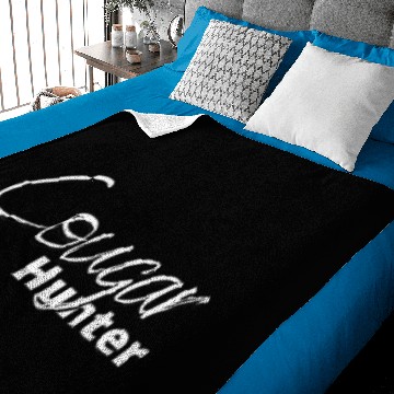 Discover Cougar Hunter Funny Joke Baby Blankets