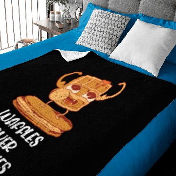 Discover Waffles Waffle  Funny Baby Blankets