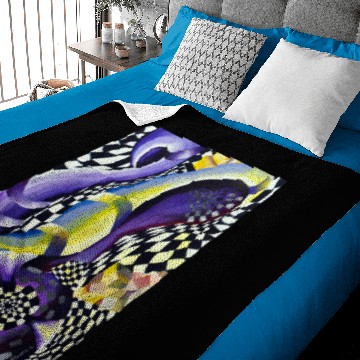 Discover I need space - optical illusion design Baby Blankets