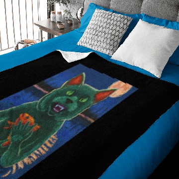 Discover Cat Creature from the Black Lagoon Baby Blankets