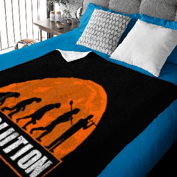 Discover Piccolo Player, Funny Piccolo Human Evolution Gift Baby Blankets