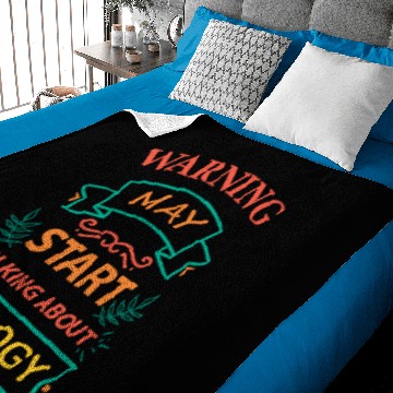 Discover May Start Talking About Ecology Baby Blankets