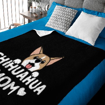 Discover Womens Chihuahua Mom Women Gift Chihuahua Mama Dog Baby Blankets