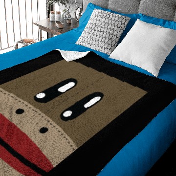 Discover Sock Monkey Face Products Baby Blankets