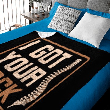 Discover Chiropractor I Got Your Back Baby Blankets