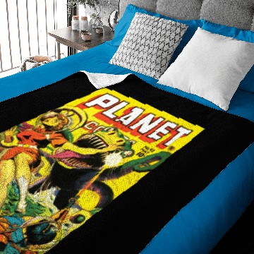 Discover 1940's PLANET COMICS SCI FI Baby Blankets