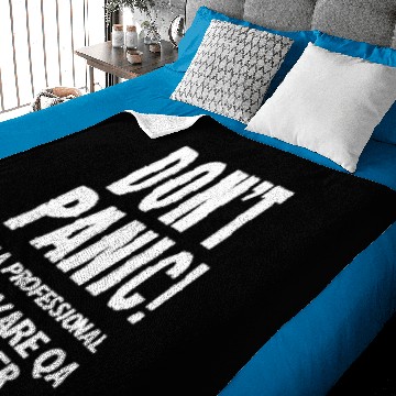 Discover Software QA Manager Baby Blankets
