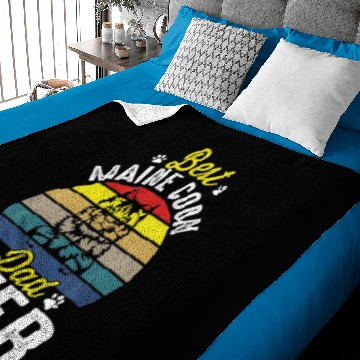 Discover Best Maine Coon Dad Ever Baby Blankets