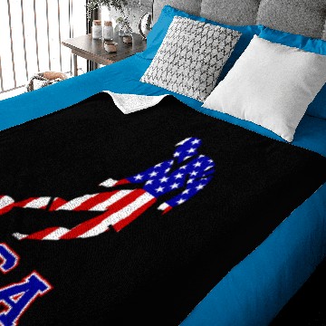 Discover Team USA Soccer 2022 Baby Blankets
