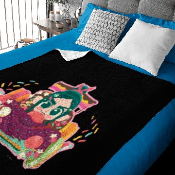 Discover Vanellope Von Schweetz Driving Car Baby Blankets