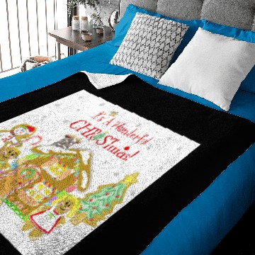 Discover Gingerbread Candyland  - Youth Baby Blankets