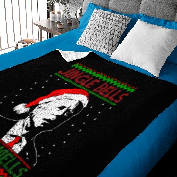 Discover Santa Biden Jingle Bells Biden Smells Baby Blankets