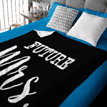 Discover Future Mrs funny Bride Baby Blankets