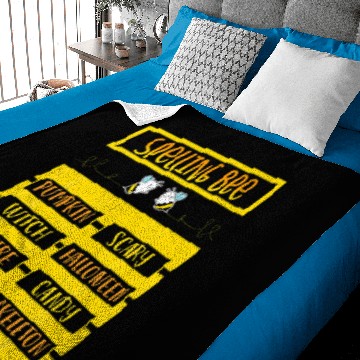Discover Spelling Bee Pun Halloween Costume For Teachers Baby Blankets