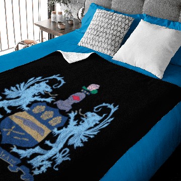 Discover Alpha Xi Delta Crest Color Baby Blankets