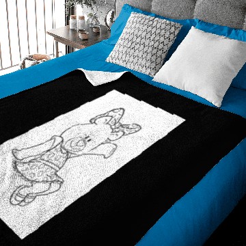 Discover Alpha Xi Delta Bear Baby Blankets