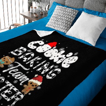 Discover Cookie Baking Team Tester Gingerbread Christmas T- Baby Blankets