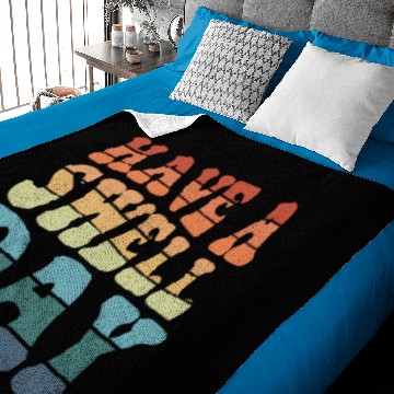 Discover Have a Swell Day modern rainbow typography Baby Blankets