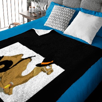 Discover Halloween Hump Day Camel with Black Cat Baby Blankets